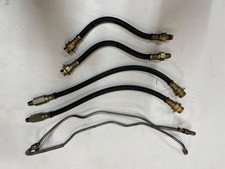 63-82 Corvette C2 C3 Front & Rear Brake Flexi Hoses & Rear Caliper Metal Lines