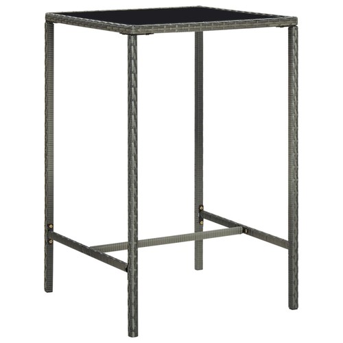 Table bar jardin marron - de,