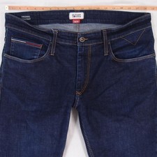 Hommes Tommy Hilfiger RYAN Regular Straight Élasthanne Bleu Jeans W38 L32