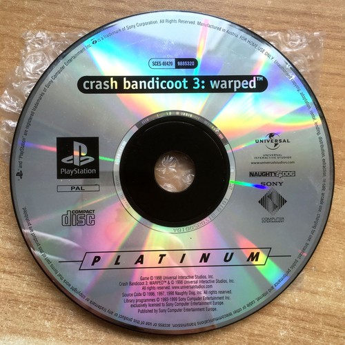 Crash bandicoot warped - crash, 3