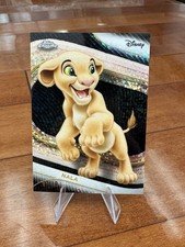 2025 Topps Chrome Disney Nala Black Refractor #/10 The Lion King RARE