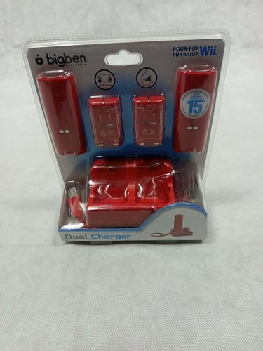 Chargeur batteries rouge - chargeur,