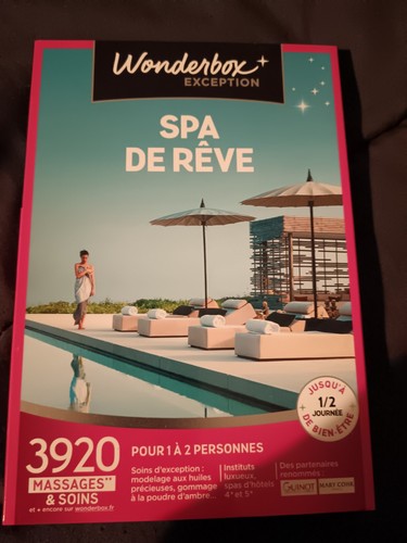 Coffret wonderbox spa - coffret, de