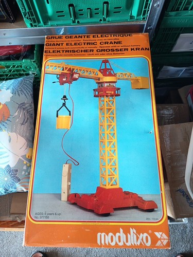 Jouet grue modulix style - jouet,