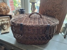 Ancien et beau panier osier de