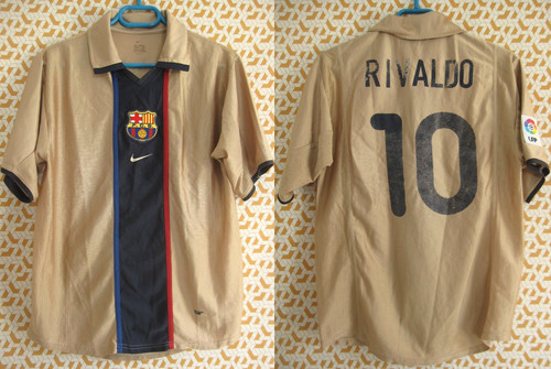 Maillot barcelone 2001 2003 - barcelone,