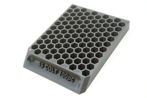 Bullet tray reloading - bullet, block