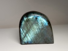 160g  BLOC A POSER LABRADORITE Madagascar Massage Lithothérapie pierre 