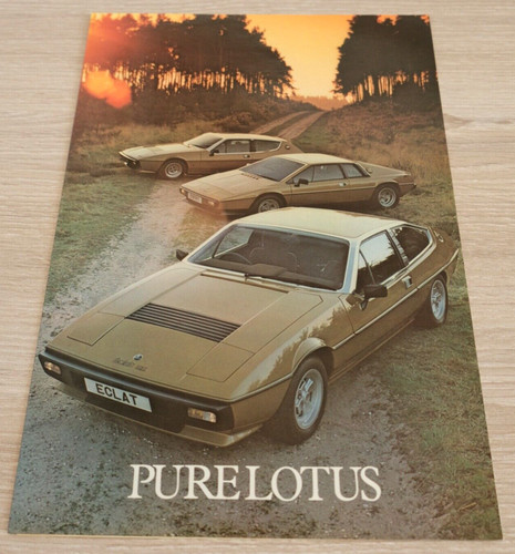 Brochure automobile lotus - brochure,