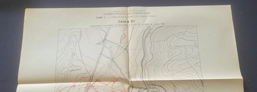 Carte cote 132 - 132, janvier