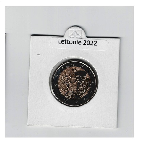 Pièce euros lettonie - pièce,