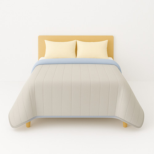 Couette légère bicolore 2 - couette,
