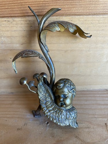 Tête ange putti ancien - tête, de