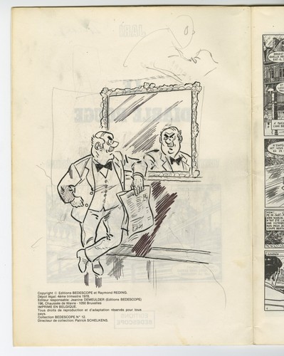 Album dessin original - bd,
