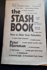 Peter Hjersman: the Stash book le livre de cachette tiroir secret etc