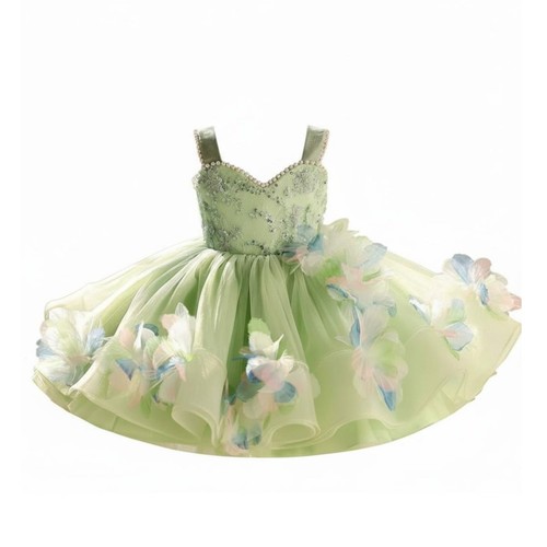 Robe princesse verte - robe,