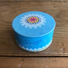 vintage makeup N26 peach pink dungeon powder box 