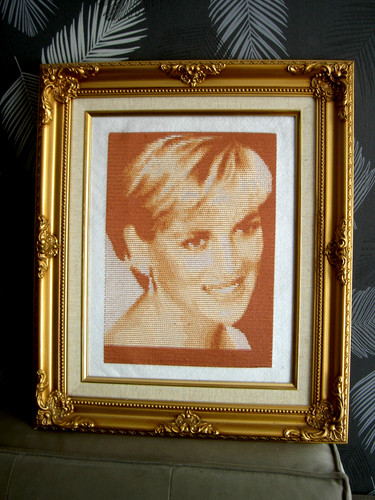 Tableau tapisserie portrait