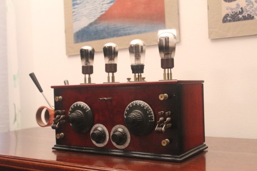 Tube radio tsf france - france, 4-valve