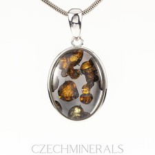 Pendentif METEORITE PALLASITE