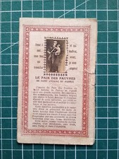 AZ367 Pious Image - Mini Booklet Saint Anthony of Padua