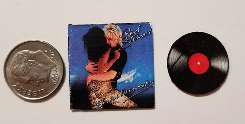 Miniature dollhouse record - dollhouse,
