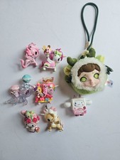 Unicorno Tokidoki Blind Box Vinyl Figure Lot Little Twinstars Akemi Axolotl Pink