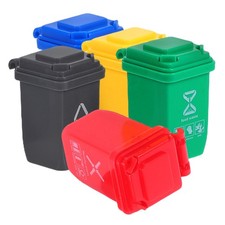  5pcs poubelle miniature