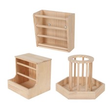 Râtelier à foin en bois pour