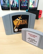 Décoration Murale cartouche Géante N64 Nintendo 64 Zelda Ocarina of Time