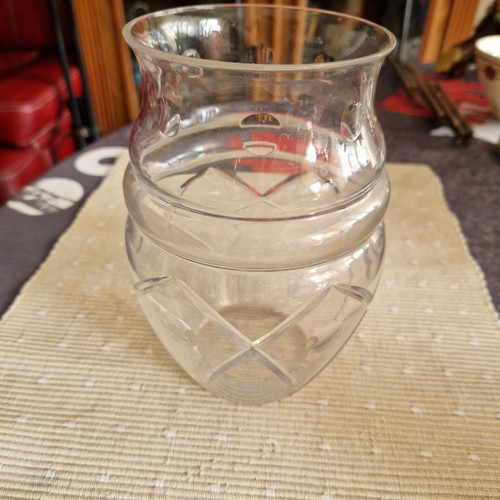 Vase signé baccarat hauteur - baccarat,
