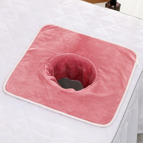 Tête massage serviette trou - massage,