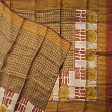 Namaste Ancien Vert Saris 100%