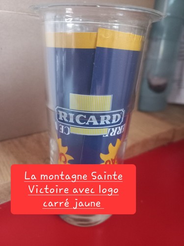 Verre ricard montagne - ricard, la