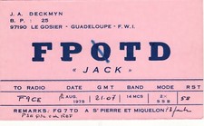 Z212 Carte QSL Radio Amateur