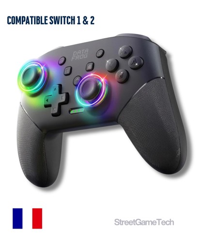 Manette sans fil rgb - sans,