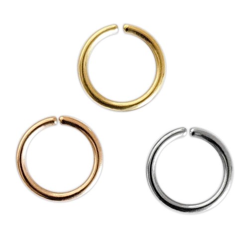 Anneau piercing nez - de,