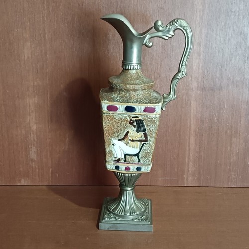 Ancienne carafe métal - carafe,