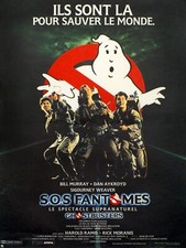 SOS FANTÔMES, BILL MURRAY, REPRO AFFICHE CINEMA VINTAGE (40X60)