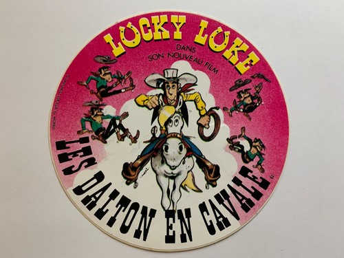 Sticker lucky luke les - sticker,