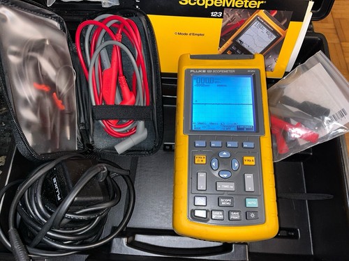 Fluke 123 scopemeter 20mhz - fluke,