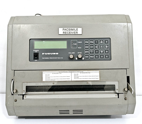 Furuno fax 410 facsimile - furuno, fax-410