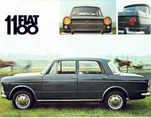 Catalogue brochure fiat 1100 - brochure,