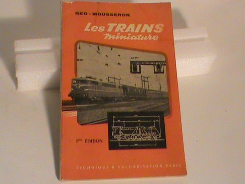 Livre les trains - livre,