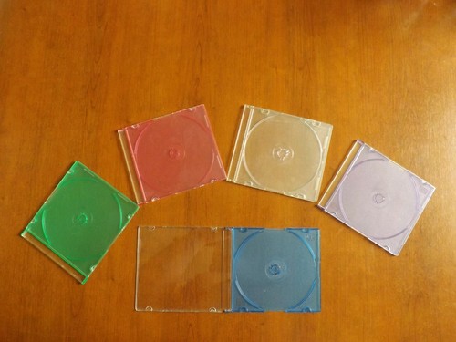 Lot boitiers cd slim - de, 5