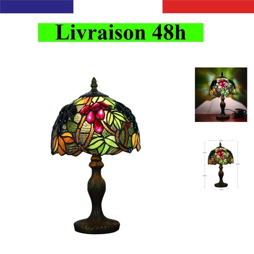 Lampe table tiffany en - lampe,