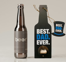 En Bois Support Mural Bière