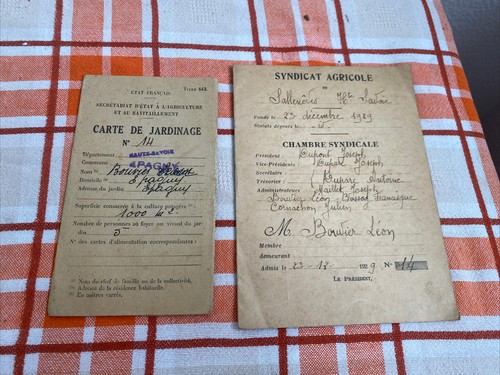 Ancien carnet jardinage - carnet, de