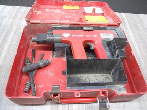 Hilti 451 powder actuated - hilti, dx