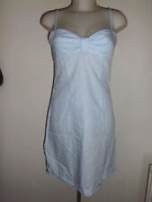 LEGERE ROBE H&M BLEU CIEL A FINE BRETELLE ET FERME PAR TIRETTE AU DOS T:36/38